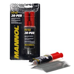 Mannolx, 9918 2K-PUR - dvousložkové lepidlo na plast 30G (9918) (144)