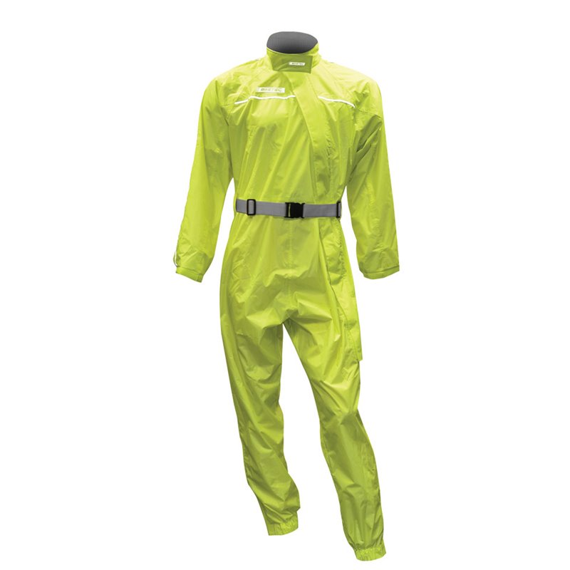 Biketecx, kombinéza do deště Raintec, barva žlutá fluo, velikost M