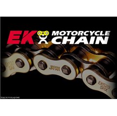 EKx, řetěz EK525SROZ2 104 článků O-RING (do 750ccm) (40KN) (Made in Japan) (nýtovací spojka)