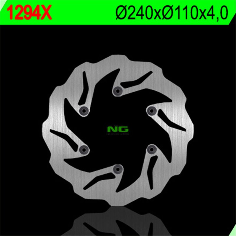 NGx, zadní brzdový kotouč, Beta RR ENDURO 250/300 '12-'20 (240X110X4,2) WAVE (6X6,5mm) (NG141 NG129)