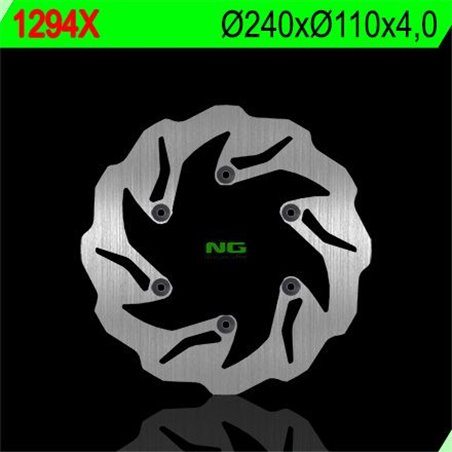 NGx, zadní brzdový kotouč, Beta RR ENDURO 250/300 '12-'20 (240X110X4,2) WAVE (6X6,5mm) (NG141 NG129)
