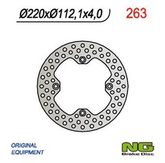 NGx, zadní brzdový kotouč, Husqvarna CR/WR/TE/TC (220x112x4)