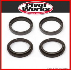 PIVOT WORKS KOMPLET USZCZELNIACZY OLEJOWYCH I PYŁOWYCH HONDA CR125,KAWASAKI KX125 KAYABA 46MM ARI087/ARI088