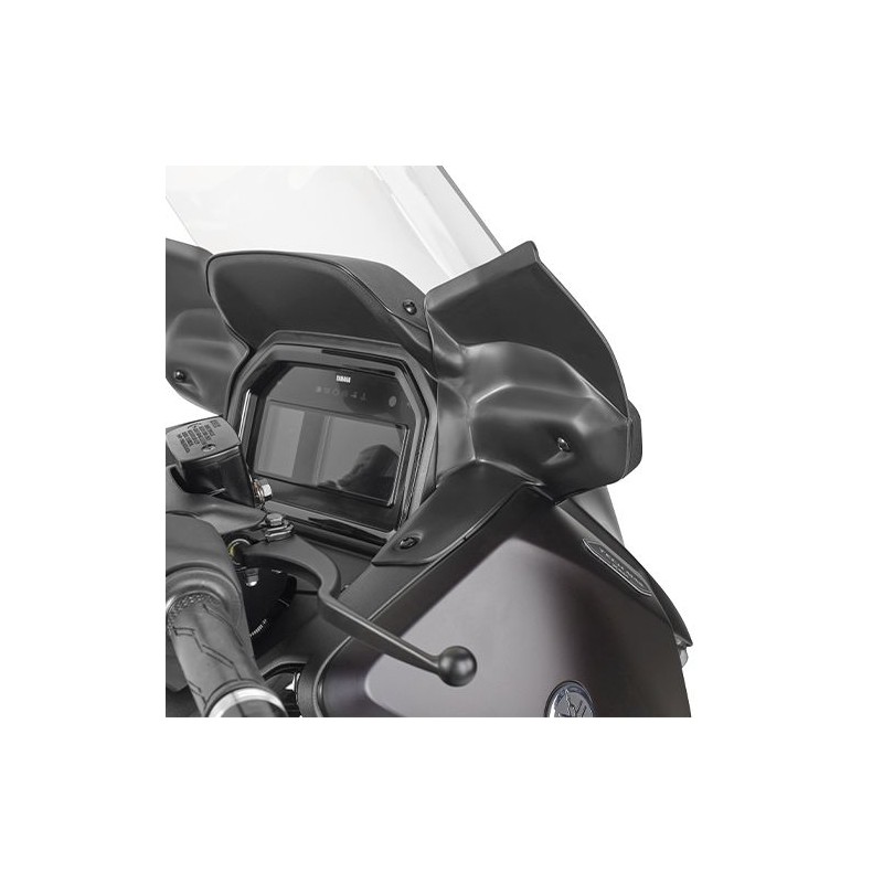 KAPPA 2026/01 DEFLEKTORY OWIEWKI YAMAHA X-MAX 300 TECH MAX '25 KOLOR CZARNY