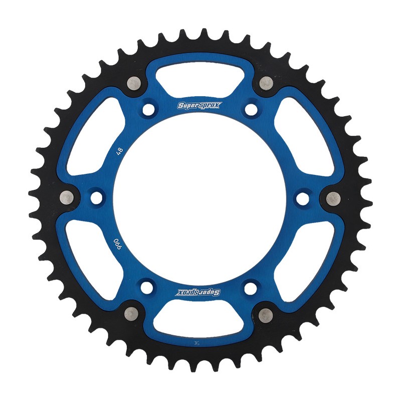 SUPERSPROX ZĘBATKA TYLNA 899 48 STEALTH (STALOWO-ALUMINIOWA) KTM SX/EXC/EXCF/SXF, HUSQVARNA TE/TC/FE/TC '16- (JTR897.48) KOLOR N