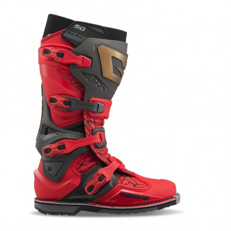 GAERNE BUTY CROSS/ENDURO MODEL SG-22 MAGMA MJK LIMITED EDITION KOLOR CZERWONY/CZARNY/BRĄZOWY ROZMIAR 47
