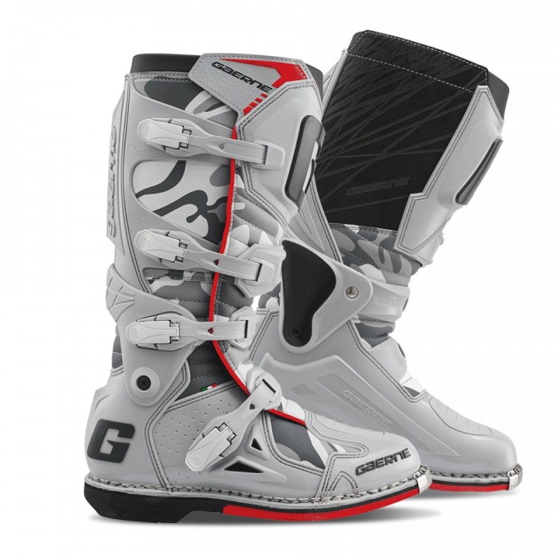GAERNE BUTY CROSS/ENDURO FASTBACK ENDURANCE SNOW CAMO KOLOR SZARY/CZARNY/CZERWONY ROZMIAR 45