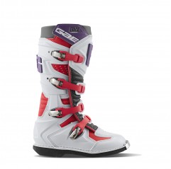 GAERNE BUTY CROSS/ENDURO JUNIOR/KID/DZIECIĘCE MODEL GX-J WHITE/RED/PURPLE KOLOR BIAŁY/CZERWONY/FIOLETOWY ROZMIAR 39