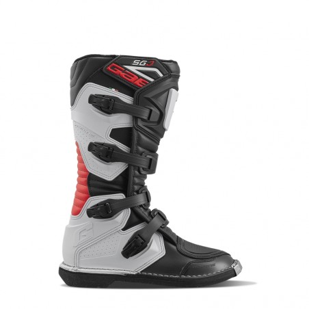 GAERNE BUTY CROSS/ENDURO JUNIOR/KID/DZIECIĘCE MODEL SG-J BLACK/WHITE/RED KOLOR CZARNY/BIAŁY/CZERWONY ROZMIAR 35