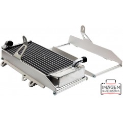 CROSSPRO OSŁONY CHŁODNICY ALUMINIOWE MODEL LIGHT (DO MOTOCYKLA Z WENTYLATOREM) KTM EXC/EXCF/SX/SXF 23-, GASGAS MC/EC/EX 24-, HUS