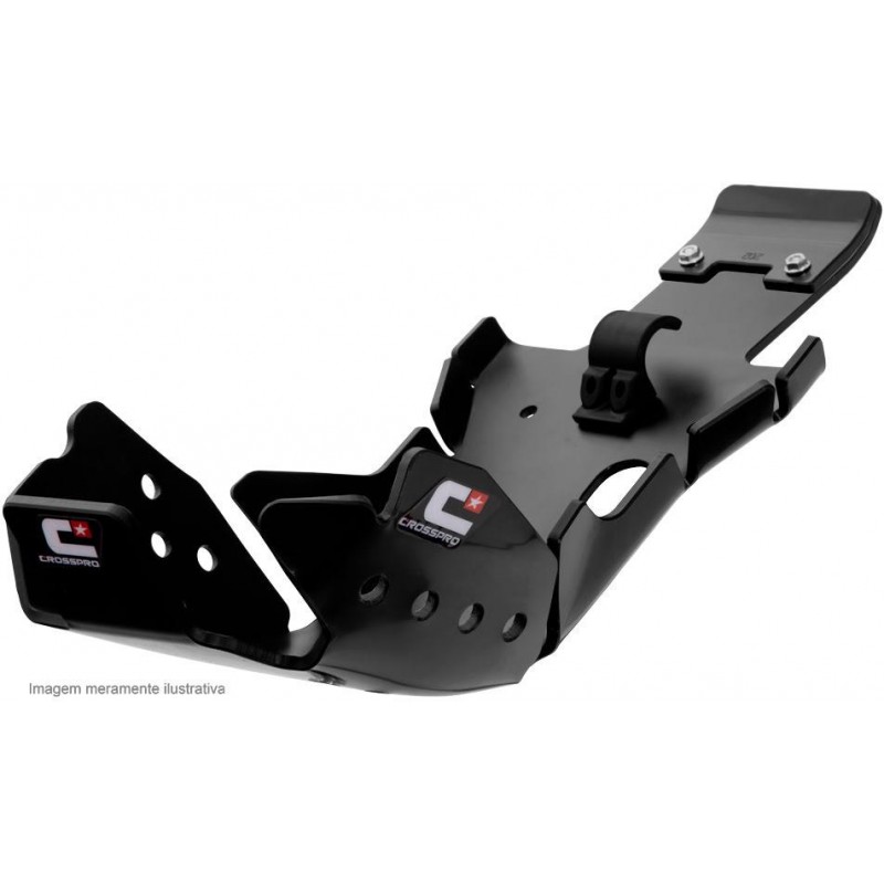 CROSSPRO OSŁONA SILNIKA I ŁĄCZNIKA WAHACZA (PRO-LINK) Z TWORZYWA DTC HARD ENDURO GASGGAS EC 250F/EX 250F '21-'23, EC 350F/EX 350