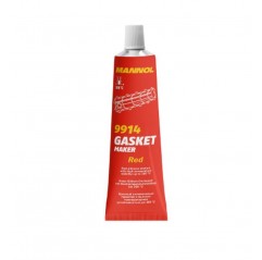 MANNOL GASKET MAKER - SILIKON USZCZELNIAJĄCY- KOLOR CZERWONY 85G (ZASTĘPUJE USZCZELKI) (9914) (144)
