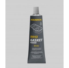 MANNOL GASKET MAKER - SILIKON USZCZELNIAJĄCY- KOLOR SZARY 85G (ZASTĘPUJE USZCZELKI) (9913) (144)