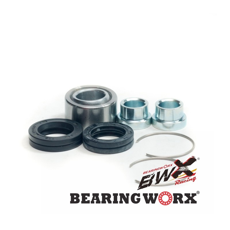 BEARING WORX ZESTAW NAPRAWCZY MOCOWANIA (ŁOŻYSKA) AMORTYZATORA TYLNEGO GÓRNE SUZUKI DRZ 400 '00-'14, RM 125/250 '96-'00 (29-5054