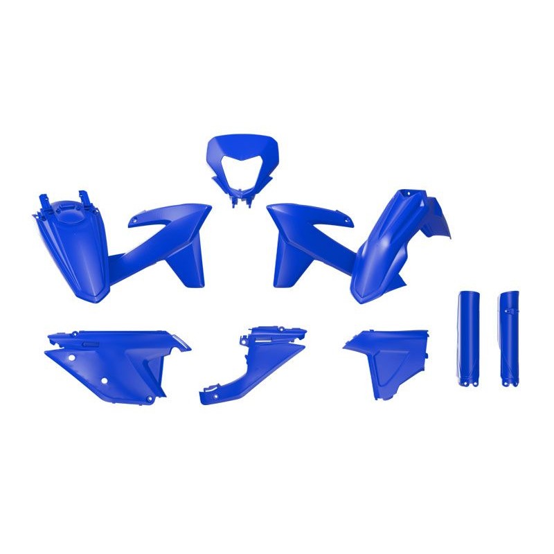 RACETECH (RTECH) 2025/12 KOMPLET PLASTIKÓW SHERCO SE / SEF 125 / 250 / 300 / 450 / 500 '25-'26, KOLOR NIEBIESKI