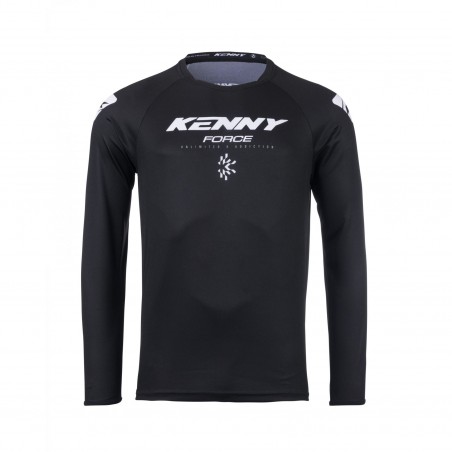 KENNY RACING KOSZULKA CROSS/ENDURO FORCE KID/DZIECIĘCE/JUNIOR FORCE BLACK KOLOR CZARNY ROZMIAR XXXXS