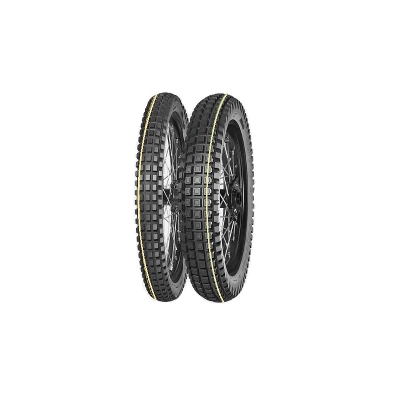 MITAS OPONA 120/100-18 ENDURO HYBRID SUPER (ŻÓŁTY PASEK) M+S 68P TL/TT TYŁ DOT 38/2025
