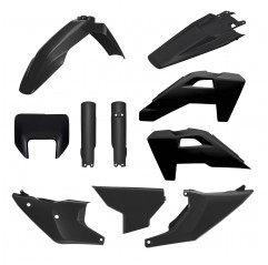 POLISPORT KOMPLET PLASTIKÓW (FULL KIT) HUSQVARNA TE/FE '26 W ZESTAWIE OSŁONA LAMPY PRZEDNIEJ (8681500003) I OSŁONY AMORTYZATORÓW