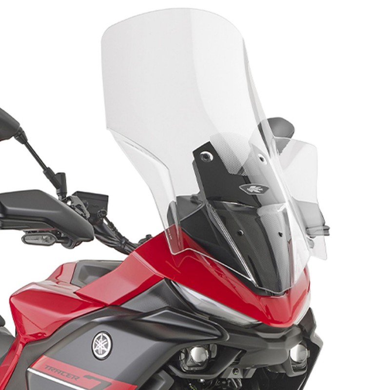 KAPPA 2026/01 SZYBA YAMAHA TRACER 7 '25- (64,5 CM X 49 CM) PRZEZROCZYSTA (25,5 CM WYZSZA OD ORYGINALNEJ)