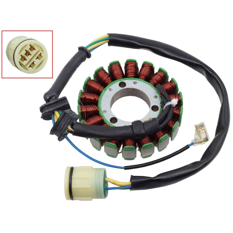 BRONCO UZWOJENIE ALTERNATORA STATOR HONDA TRX 350 RANCHER FE / FM / TE / TM '00-'06 (OEM: 31120-HN5-M02 31120-HN5-671 31120-HN5-