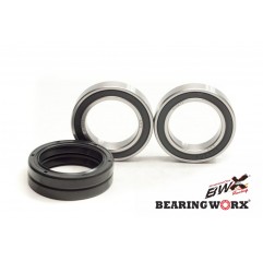 BEARING WORX ŁOŻYSKA KOŁA PRZEDNIEGO Z USZCZELNIACZAMI KTM SX/SXF/EXC/XC DO '19, KTM950/990 ADVENTURE, BETA (25-1402) WBK15002 W