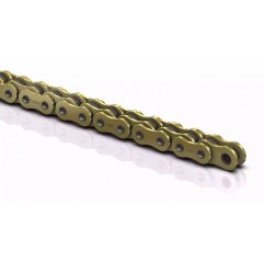 TSUBAKI ŁAŃCUCH NAPĘDOWY 520 MXC 120 PROFESSIONAL MOTOCROSS / ENDURO RACING CHAIN KOLOR ZŁOTY G&G (120 OGNIW, OTWARTY ZAPINKA W