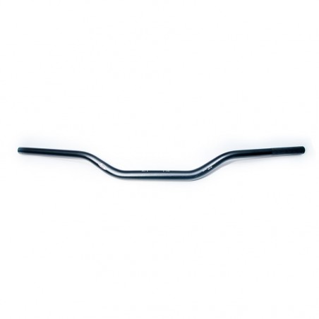 ACCEL 2020 NOWY TOWAR KIEROWNICA (28,6MM) TAPER MX WZÓR YAMAHA YZ NISKA (7075-T6) ERGAL KOLOR CZARNY (SZER. 810MM, WYS. 65MM)