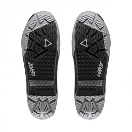 LEATT (2021/2022) PODESZWA (PARA) DO BUTÓW CROSS 4.5/5.5 FLEXLOCK SOLE PAIR GREY/BLACK KOLOR SZARY/CZARNY ROZMIAR 42/43
