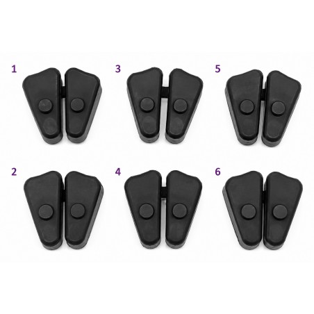 BIKETEC KOMPLET GUM ZABIERAKA HONDA CBR 600 F4/CBR 600RR/CBR 929/CBR 954/CBR 1000RR/VTR 1000 , 06410-MCF-000