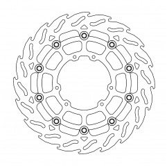 MOTO-MASTER TARCZA PŁYWAJĄCA PRZÓD 300MM FLAME (ALUMINIOWY ŚRODEK) HONDA CRF 250/450 '04-'20