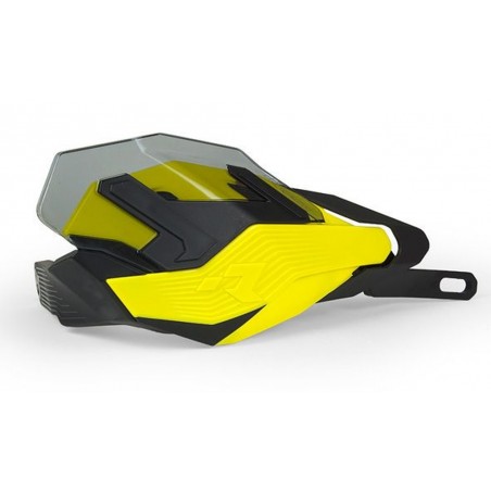 RACETECH OSŁONY RĄK (HANDBARY) HP3 ADVENTURE KOLOR ŻÓŁTY CZARNY - BEZ MOCOWAŃ