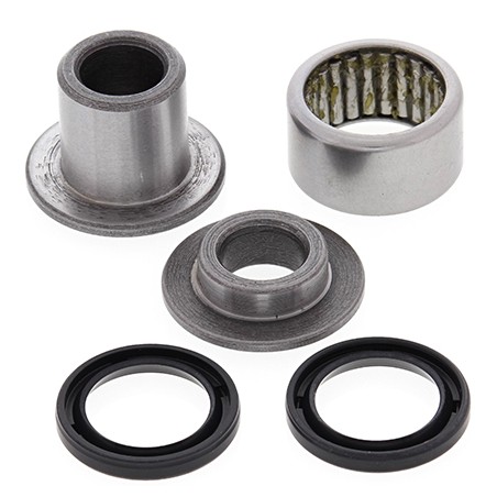 ALL BALLS ZESTAW NAPRAWCZY MOCOWANIA (ŁOŻYSKA) AMORTYZATORA TYLNEGO GÓRNE HONDA CR 80/85 '96-'07, CRF 150 '07-'09, XR 650R '00-'