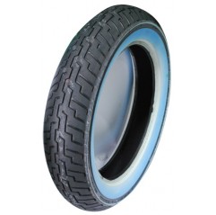 DUNLOP OPONA 130/90-16 D404 67H TT PRZÓD WWW BIAŁY BOK DOT 06/2021