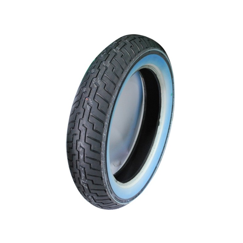 DUNLOP OPONA 130/90-16 D404 67H TT PRZÓD WWW BIAŁY BOK DOT 06/2021