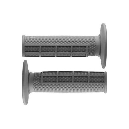 RENTHAL MANETKI MX SINGLE COMPOUND DIAMOND/WAFFLE SOFT, MIĘKKIE,JEDNOSKŁADNIKOWE KOLOR JASNY SZARY