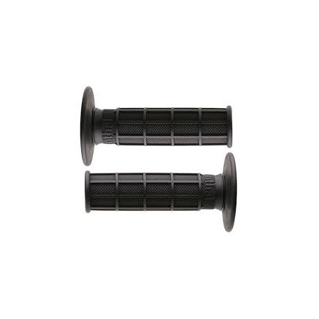 RENTHAL MANETKI MX SINGLE COMPOUND FULL DIAMOND FIRM, TWARDOŚĆ OEM, JEDNOSKŁADNIKOWE KOLOR CZARNY