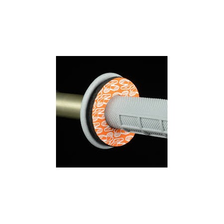 RENTHAL NAKŁADKI (PIANKI ANDTYODCISKOWE - DONUTZ) NA MANETKI KOLOR POMARAŃCZOWY