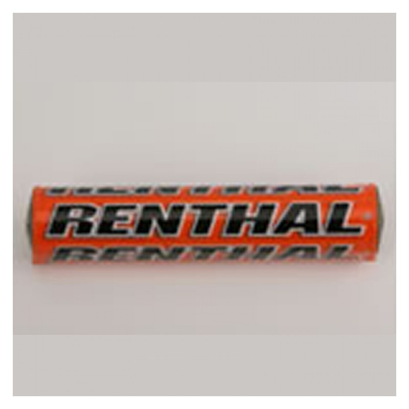 RENTHAL GĄBKA NA KIEROWNICĘ MINI SX PAD (205MM) ORANGE KOLOR POMARAŃCZOWY Z LOGO RENTHAL