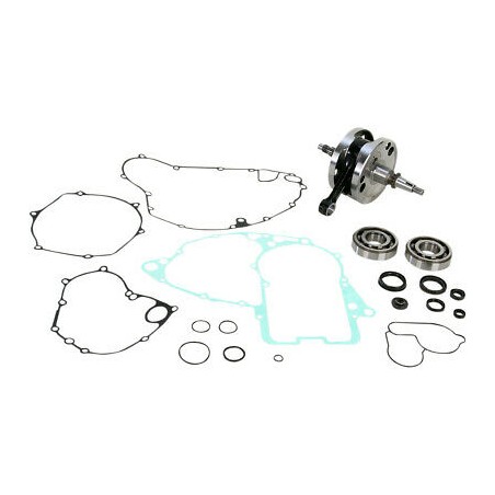 WISECO WAŁ KORBOWY SUZUKI RMZ 450 '05-'07 (Z ŁOŻYSKAMI I USZCZELNIACZAMI NA WAŁ ORAZ KOMPLETEM USZCZELEK NA DÓŁ SILNIKA) (HR4077