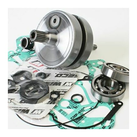 WISECO WAŁ KORBOWY HONDA CRF 250R '04-'09 (Z ŁOŻYSKAMI I USZCZELNIACZAMI NA WAŁ ORAZ KOMPLETEM USZCZELEK NA DÓŁ SILNIKA) (HR4083