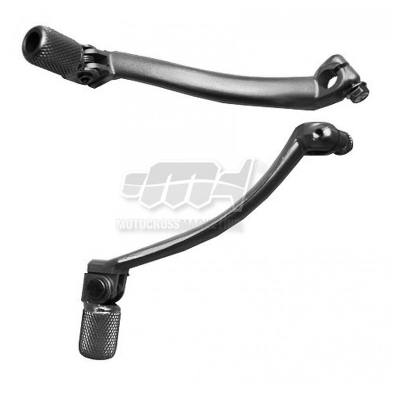 M.C. DŹWIGNIA ZMIANY BIEGÓW YAMAHA YZF 250/400/426/450 '98-'05, WR250/400/426/450F '98-'06 (ALUMINIOWA) KOLOR SREBRNY, KOŃCÓWKA 