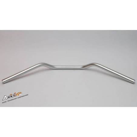 ACCEL KIEROWNICA ALUMINIOWA STREET (22,2MM) NISKA KOLOR SREBRNY