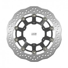 NG 2021/06 TARCZA HAMULCOWA PRZÓD BMW F 650/700/800 GS '93-'19, APRILIA PEGASO 650 '86-'08 (300X105X5MM) (6X6,5) WAVE PŁYWAJĄCA 