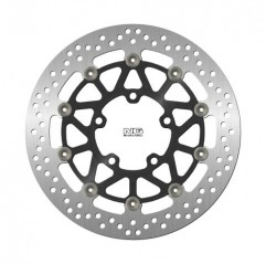 NG 2021/06 TARCZA HAMULCOWA PRZÓD KAWASAKI Z1000SX '19-21, Z1000 '07-20 (300X80X5,5MM) (5X10,5MM) PŁYWAJĄCA (ŚRODEK ALUMINIOWY)