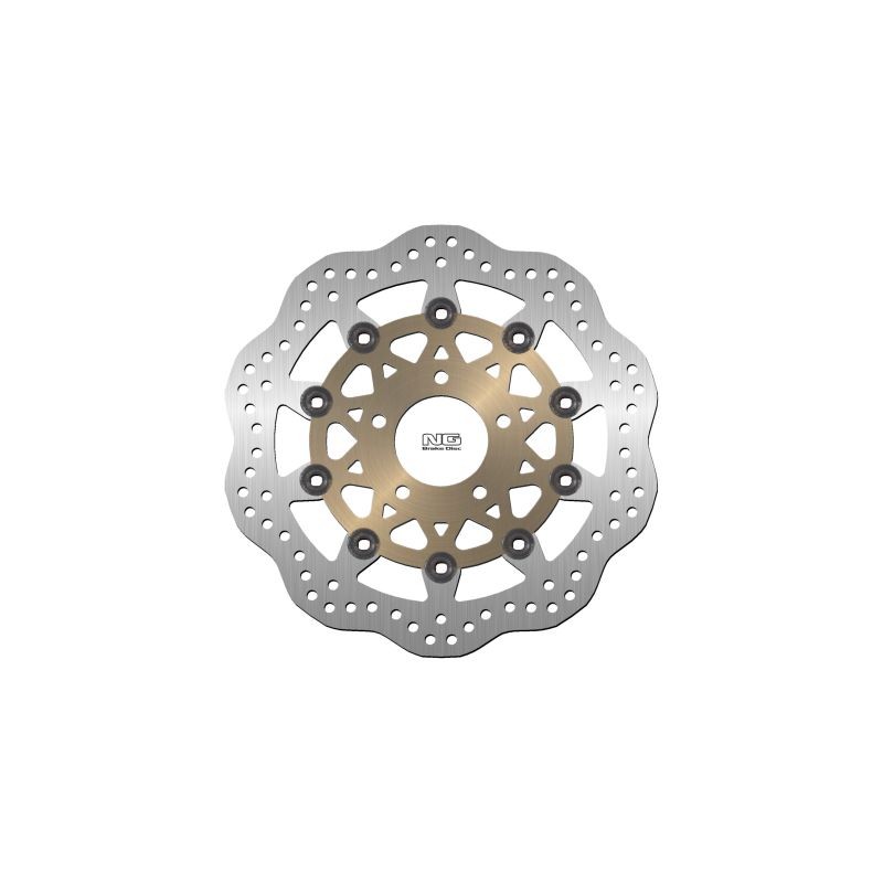 NG 2021/06 TARCZA HAMULCOWA PRZÓD SUZUKI GSF600 '95-04, GSXF600/750 '89-03 (290X64X4,5MM) (5X10,5MM) WAVE PŁYWAJĄCA
