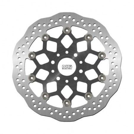 NG 2021/06 TARCZA HAMULCOWA PRZÓD KTM DUKE 790 '18-20 (300X52X5MM) (5 OTWORÓW) WAVE PŁYWAJĄCA (ŚRODEK ALUMINIOWY)