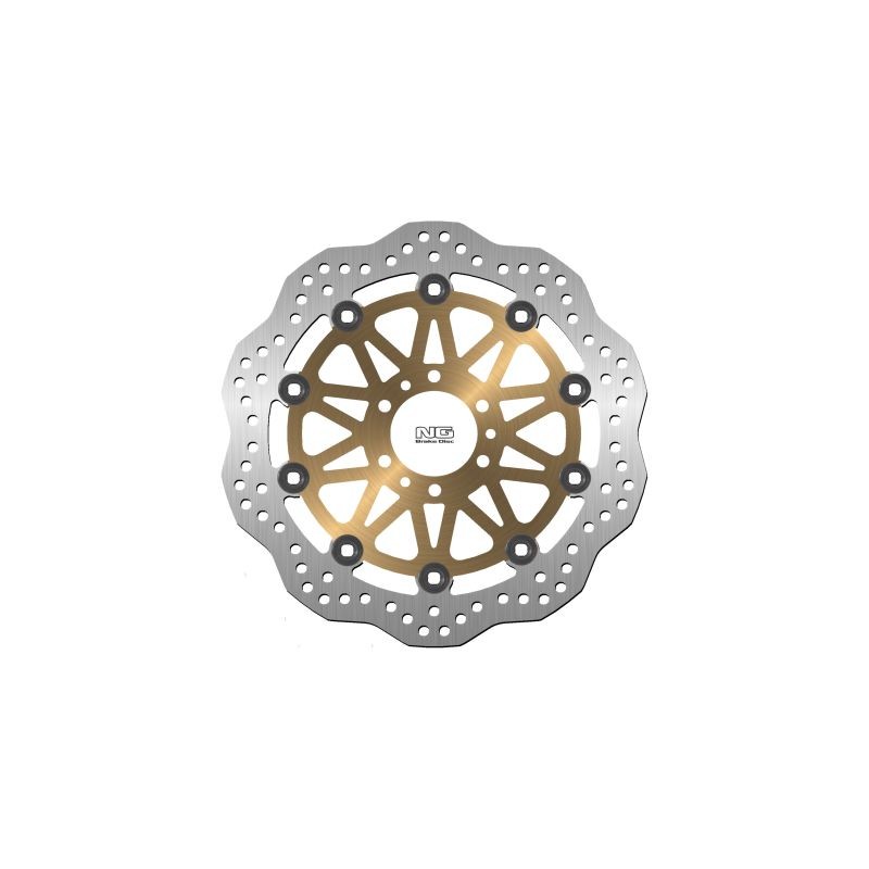 NG 2021/06 TARCZA HAMULCOWA PRZÓD HONDA GL1500 F6C '97-03, GL1800 '01-19, VFR800 '98-13 (296X62X5MM) (6X6,5MM) WAVE PŁYWAJĄCA