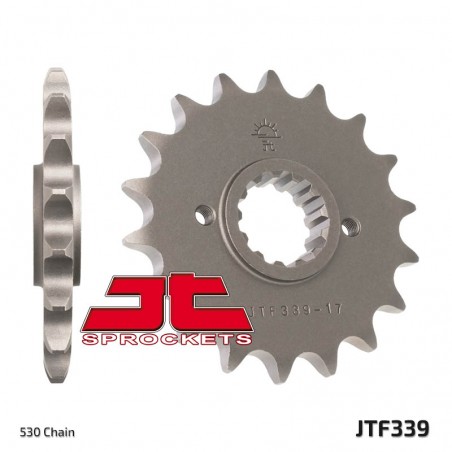 JT ZĘBATKA PRZEDNIA 339 17 HONDA CBR 1100 XX '97-'07, CBR 1000F (JTF339.17) (ŁAŃC. 530)