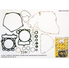 PROX KOMPLET USZCZELEK Z KOMPLETEM USZCZELNIACZY SILNIKOWYCH KAWASAKI KXF 250 '09-'16