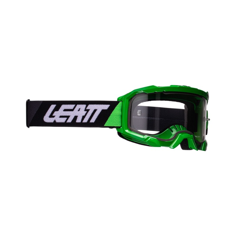 LEATT (nowy kod 2022) GOGLE VELOCITY 4.5 GOGGLE NEON LIME CLEAR 83% - KOLOR ZIELONY FLUO/CZARNY SZYBKA PRZEŹROCZYSTA